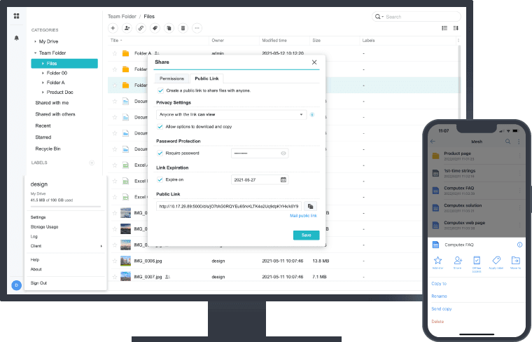 Plataformas compatibles con el uso de Cloud NAS