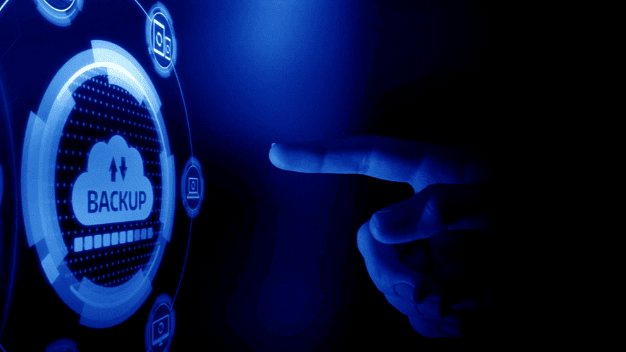 Imagen fondo backup en la nube